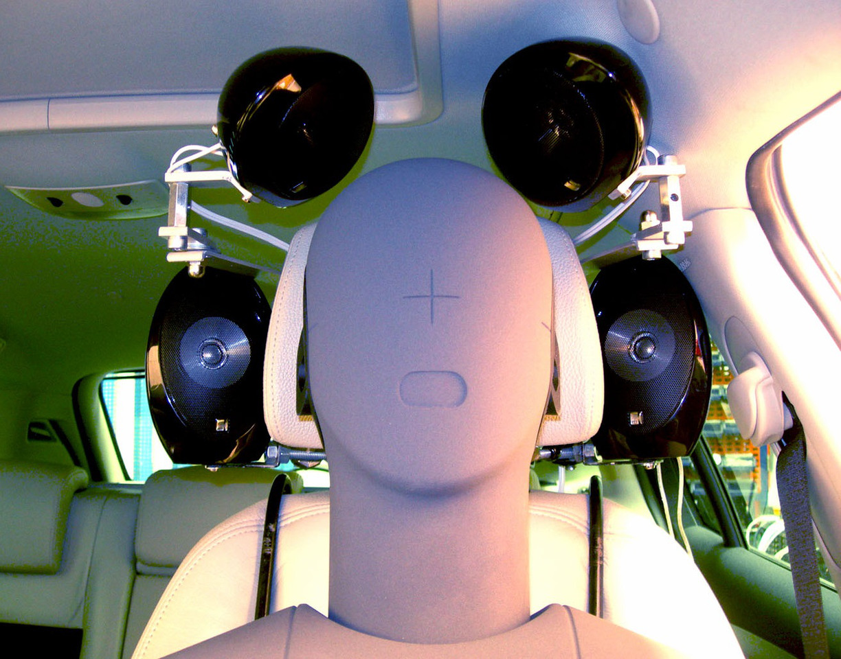 Ljuddesign för 3D-signalljud i bil