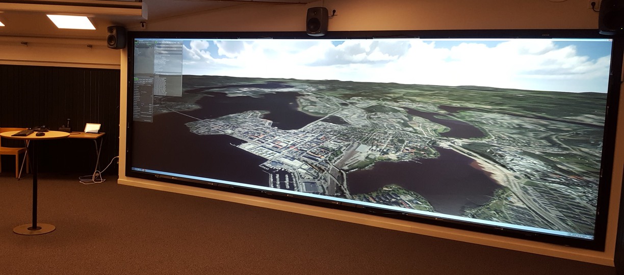 Stadsplanering i VR-labbet