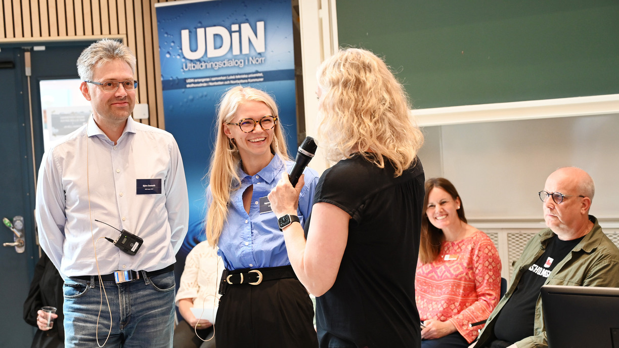 Björn Emmoth and Agnes Strandberg have been working with UDiN during their time as doctoral students. 