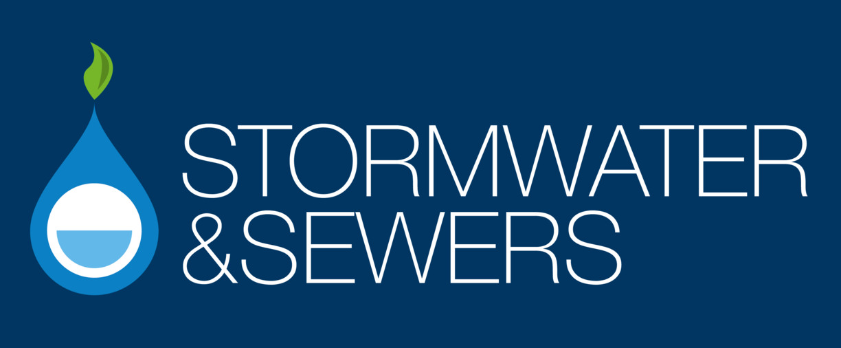 logotyp stormwater and sewers